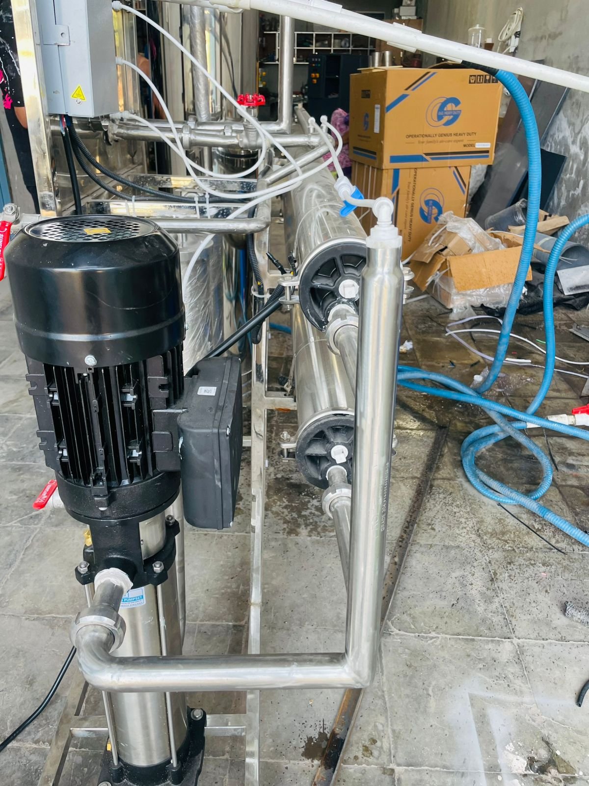 Ro plant 1000LTR steel